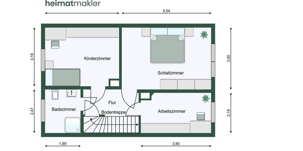 Doppelhaushälfte Leipzig Schönefeld-Ost - 5 Zimmer, 110 m&sup2;, 350.000&euro; | Angebot:25970211