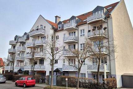 Vermietete Einzimmerwohnung mit Balkon & TG-Stellplatz am Stadtrand von Leipzig 1 zimmer