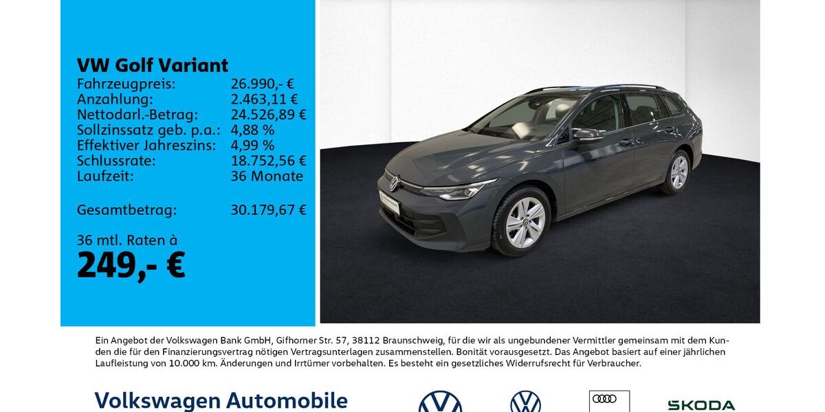 VW Golf 23.769 km 26.520 &euro; Leipzig 04178