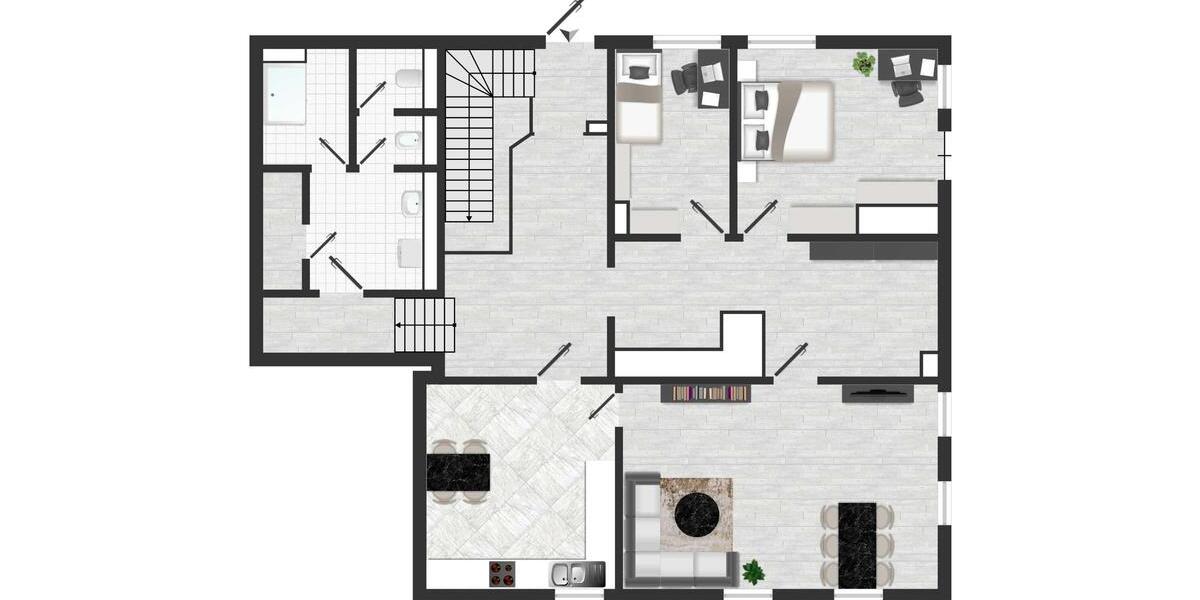 Maisonettenwohnung Delitzsch - 6 Zimmer, 196 m&sup2;, 1.186&euro; | Angebot:25790180