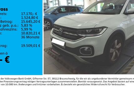 VW T-Cross 54.095 km 17.170 &euro; Leipzig 04277