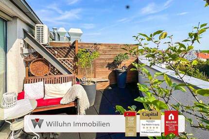 Maisonette-Wohnung mit getrennten Zugängen: Bezugsfrei | Dachterrasse | Aufzug | Tiefgarage 3 zimmer