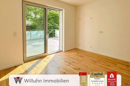 Neubauwohnung mit privatem Gartenanteil und ca. 28 m² großer Terrasse - provisionsfrei 5 zimmer