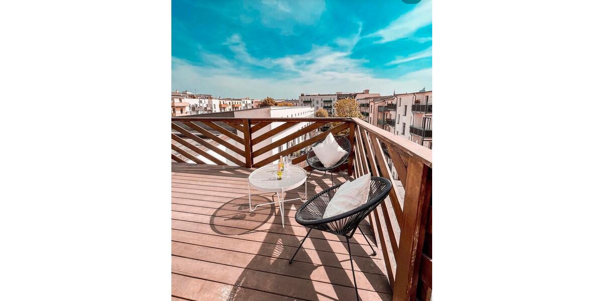 Dachgeschoßwohnung Leipzig Südwest - 2 Zimmer, 45 m&sup2;, 1.400&euro; | Angebot:25365154