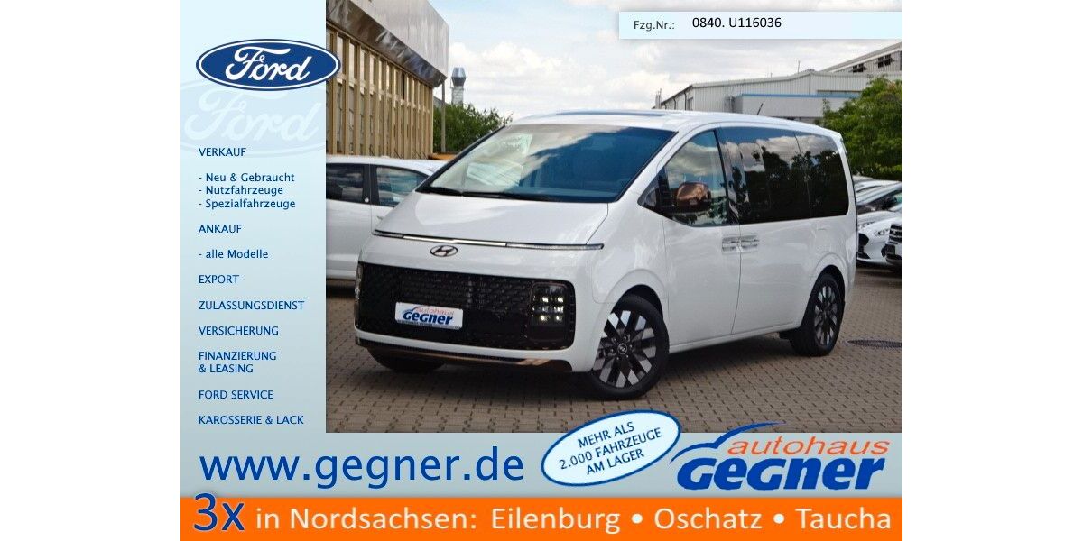 Hyundai STARIA 9.641 km 41.640 &euro; Eilenburg 04838
