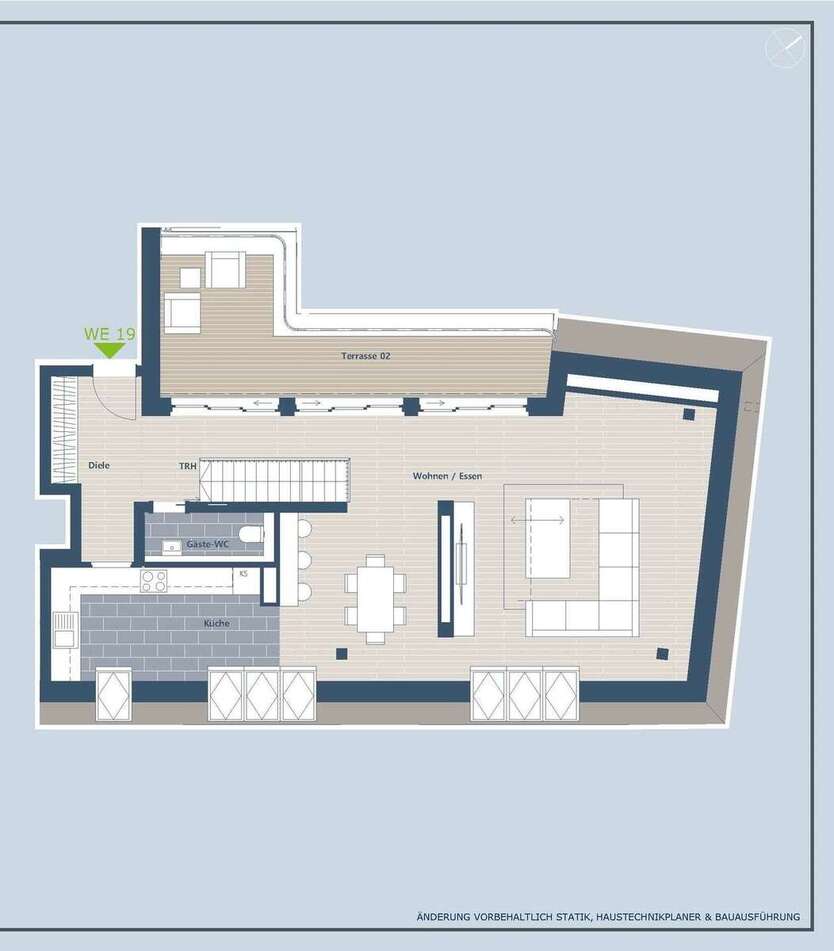 *ERSTBEZUG* Ca. 195 m² große Penthouse-Wohnung mit 6,5 Räumen mit Blick zum Wasser in Bestlage ! 6 zimmer