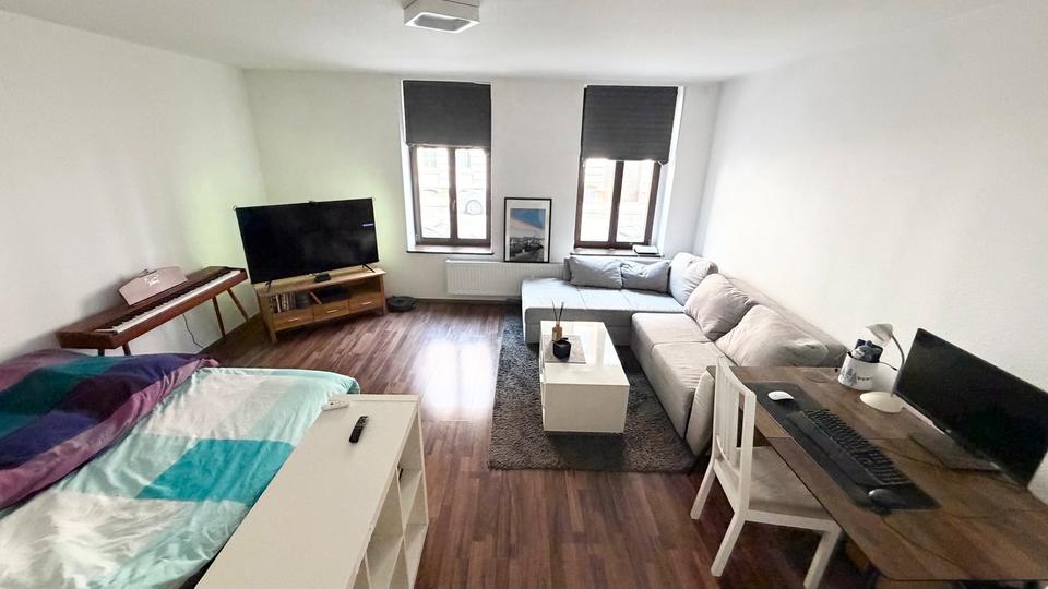 Erdgeschoßwohnung Leipzig Nord - 1 Zimmer, 49 m&sup2;, 670&euro; | Angebot:25794402