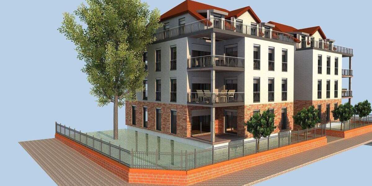 2 Stadthäuser mit 8 Wohnungen + Tiefgarage im Villenviertel von Markkleeberg - Straßenbahn + See fußläufig zu erreichen (Neubauprojekt)! 3 zimmer