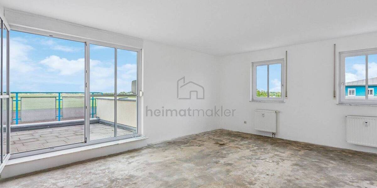 Etagenwohnung Leipzig Lausen-Grünau - 2 Zimmer, 68 m&sup2;, 177.000&euro; | Angebot:26617868