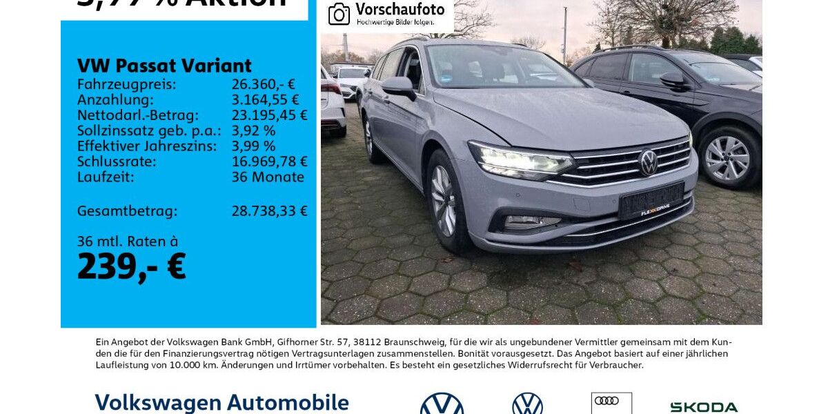 VW Passat 40.031 km 25.990 &euro; Leipzig 04178