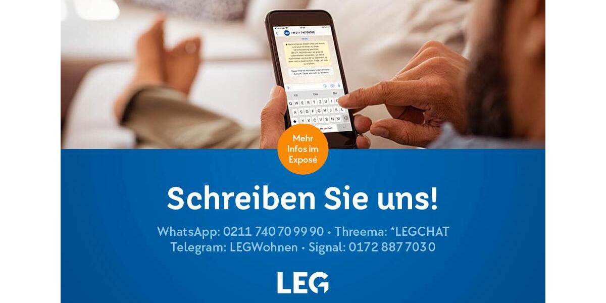 Erdgeschoßwohnung Leipzig Nordwest - 2 Zimmer, 50 m&sup2;, 334&euro; | Angebot:26592467