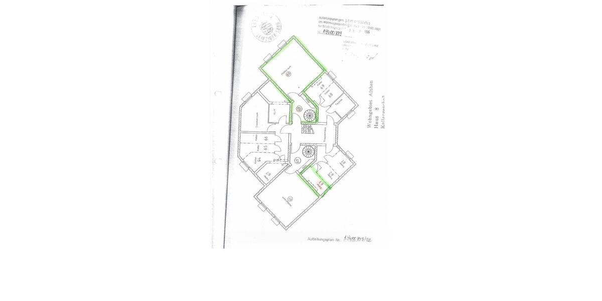 Erdgeschoßwohnung Leipzig Ost - 2 Zimmer, 72 m&sup2;, 109.500&euro; | Angebot:25611804