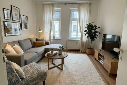 Wohnung Leipzig Anger-Crottendorf - 2 Zimmer, 60 m&sup2;, 730&euro; | Angebot:25541639