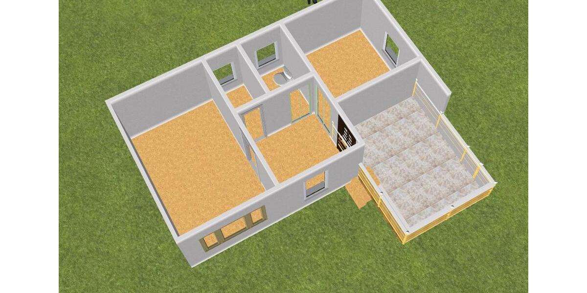 Bungalow Leipzig Nordost - 2 Zimmer, 63 m&sup2;, 560.000&euro; | Angebot:26138218