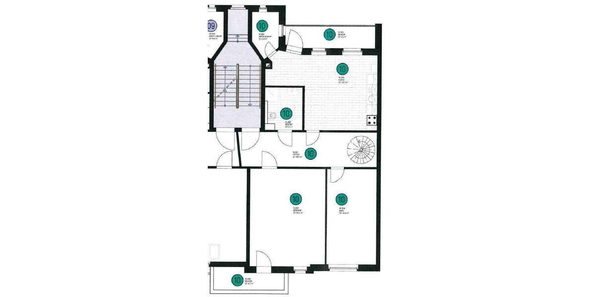Etagenwohnung Leipzig Gohlis-Mitte - 3 Zimmer, 125 m&sup2;, 413.500&euro; | Angebot:25997405