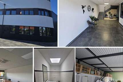 Moderne Gewerbefläche mit Büro + Lager, Freifläche + SP möglich zimmer