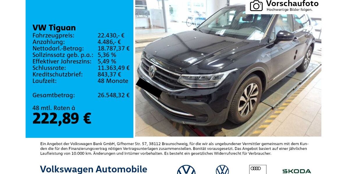VW Tiguan 39.319 km 22.430 &euro; Leipzig 04277