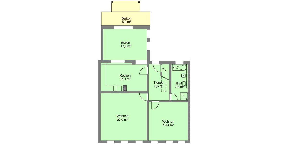 Einfamilienhaus Grimma - 5 Zimmer, 178 m&sup2;, 1.599&euro; | Angebot:26329157