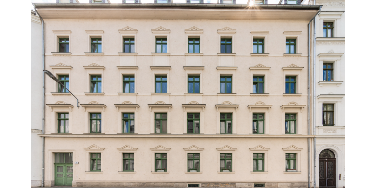 Etagenwohnung Leipzig Zentrum-Nordwest - 1 Zimmer, 43 m&sup2;, 360&euro; | Angebot:26586468
