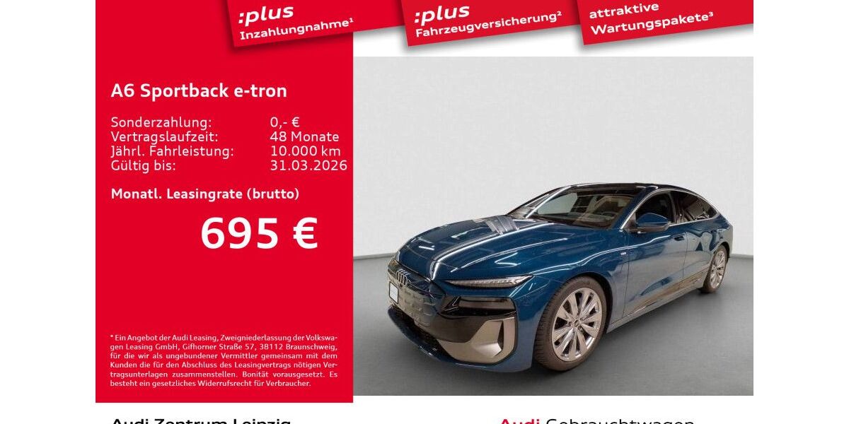Audi A6 e-tron 2.245 km 78.980 &euro; Leipzig 04129