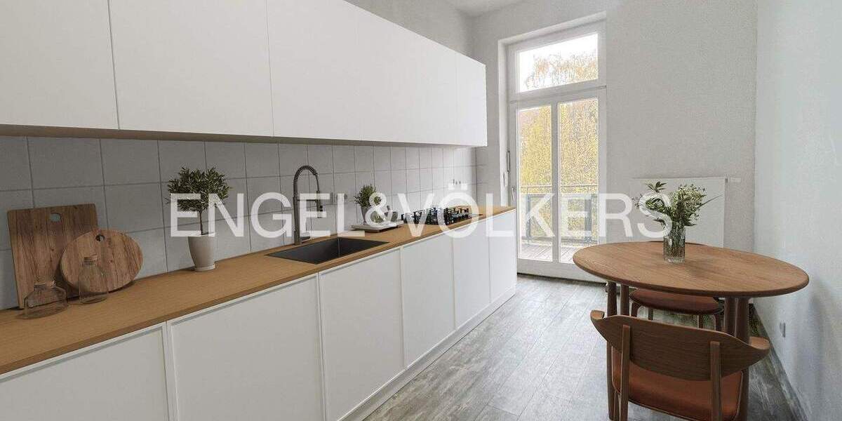Etagenwohnung Leipzig Schleußig - 5 Zimmer, 131 m&sup2;, 500.000&euro; | Angebot:25701545