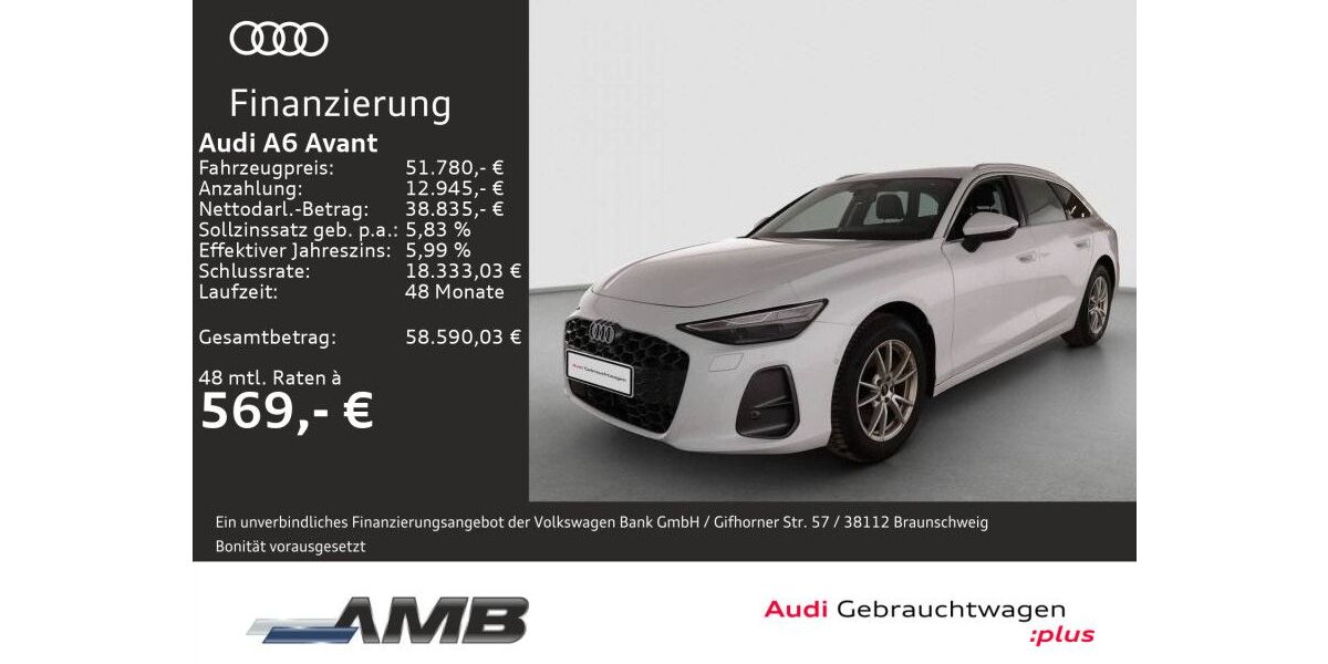 Audi A6 19.710 km 51.780 &euro; Borna 04552