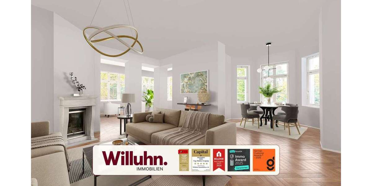 Etagenwohnung Leipzig Nordost - 4 Zimmer, 182 m&sup2;, 1.050.000&euro; | Angebot:23510663