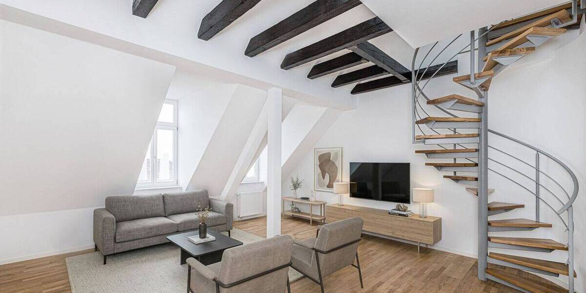 Etagenwohnung Leipzig Zentrum-Nordwest - 2 Zimmer, 47 m&sup2;, 249.000&euro; | Angebot:26490954