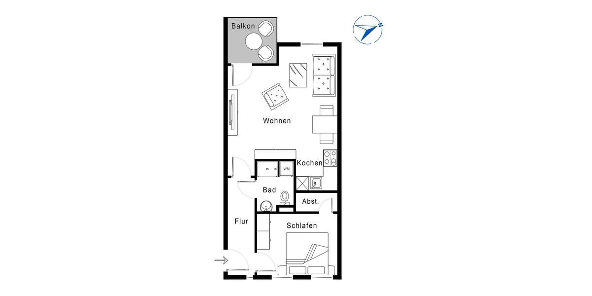 Einfamilienhaus Leipzig Gohlis-Süd - 2 Zimmer, 185.000&euro; | Angebot:25684303