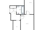 Etagenwohnung Markkleeberg - 2 Zimmer, 46 m&sup2;, 513&euro; | Angebot:26306851