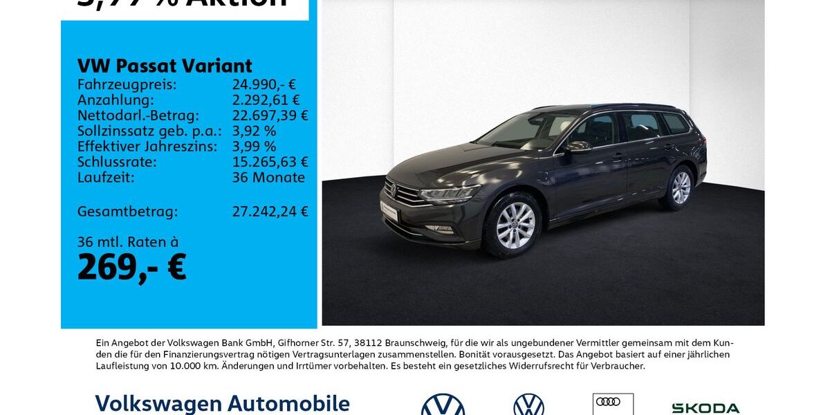 VW Passat 57.219 km 23.420 &euro; Leipzig 04178