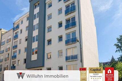 Traumhafter Weitblick über Leipzig: 3RW mit gemütlichem Balkon | Aufzug und Stellplatz | Fernwärme! 3 zimmer