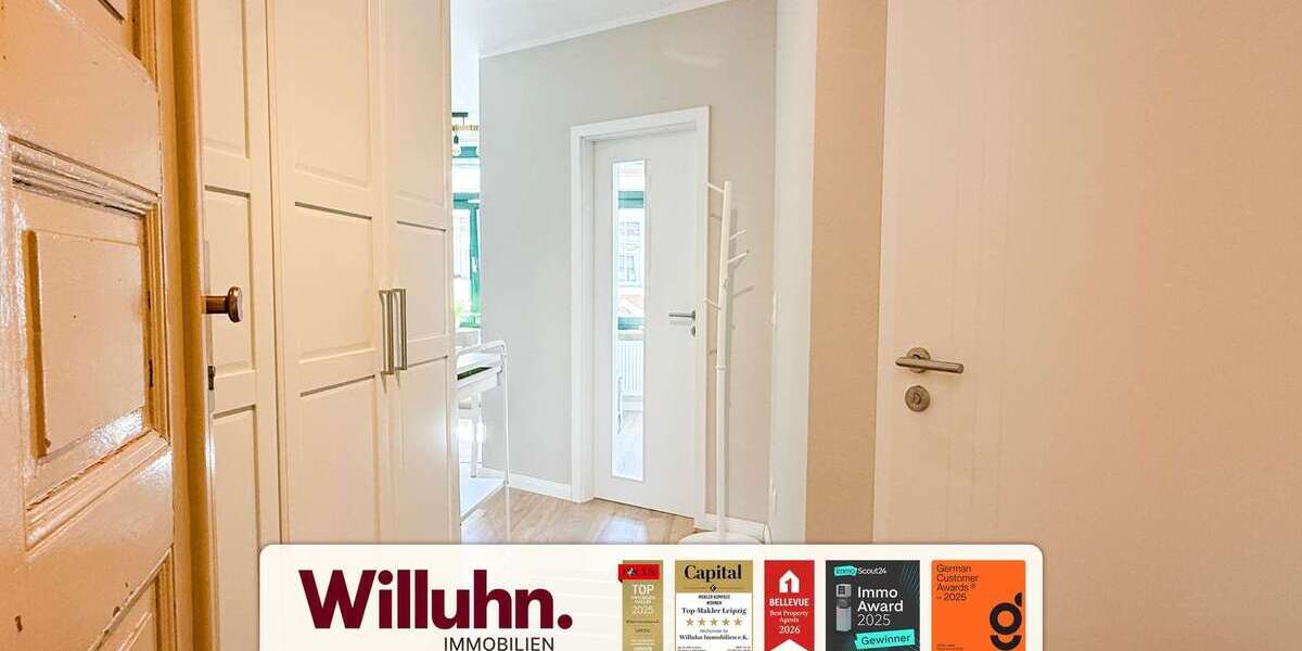 Etagenwohnung Leipzig Mitte - 1 Zimmer, 29 m&sup2;, 110.000&euro; | Angebot:26932838