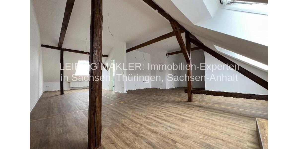 Dachgeschoßwohnung Leipzig Nordost - 3 Zimmer, 65 m&sup2;, 653&euro; | Angebot:26095322