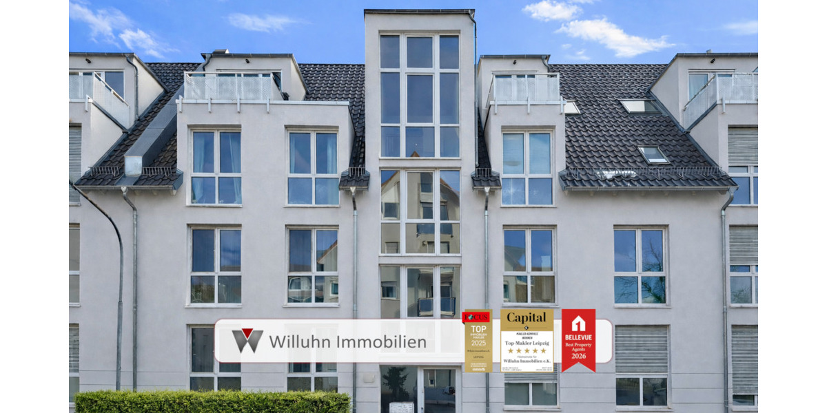 Etagenwohnung Leipzig Wiederitzsch - 2 Zimmer, 43 m&sup2;, 496&euro; | Angebot:25165694