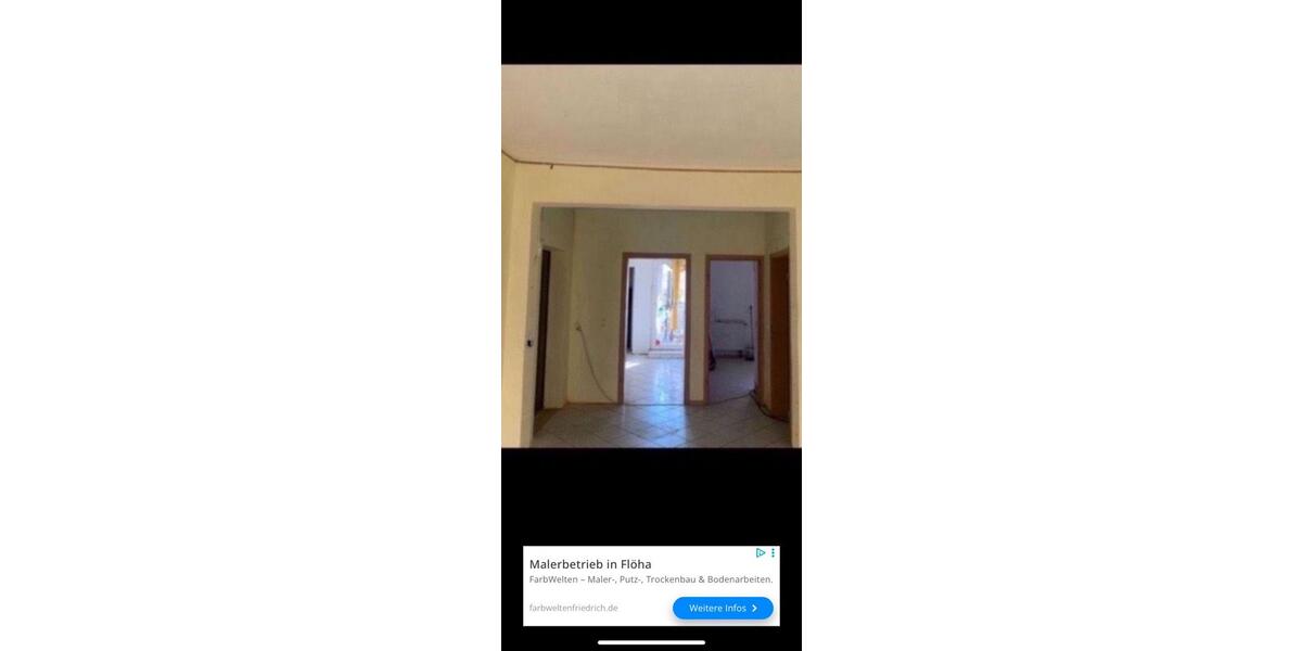 2 Raum Wohnung mit Terrasse in Leipzig West Wohn Atelier Studio 2 zimmer