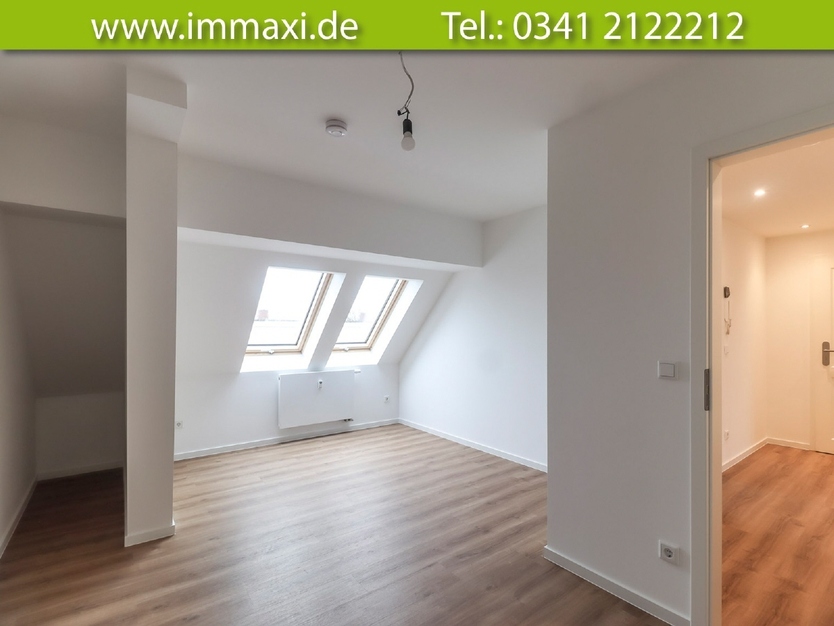 EUTRITZSCH + 2 RAUM MIETWOHNUNG + ERSTBEZUG NACH DACHGESCHOSSAUSBAU 2 zimmer