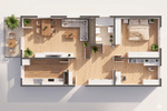 Etagenwohnung Leipzig Heiterblick - 2 Zimmer, 67 m&sup2;, 150.000&euro; | Angebot:26694660