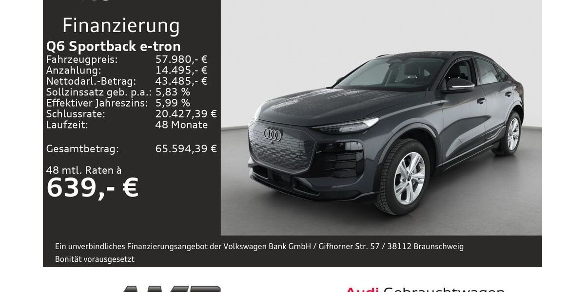 Audi Q6 e-tron 13.680 km 57.980 &euro; Borna 04552