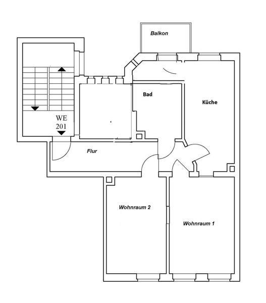 Die Gewerberäume befinden sich im Erdgeschoss eines Mehrfamilienhauses.<br>Ein Raum liegt ebenerdig und ist von der Straße aus begehbar, hier ist auch eine große Fensterscheibe, was den Raum sehr... zimmer