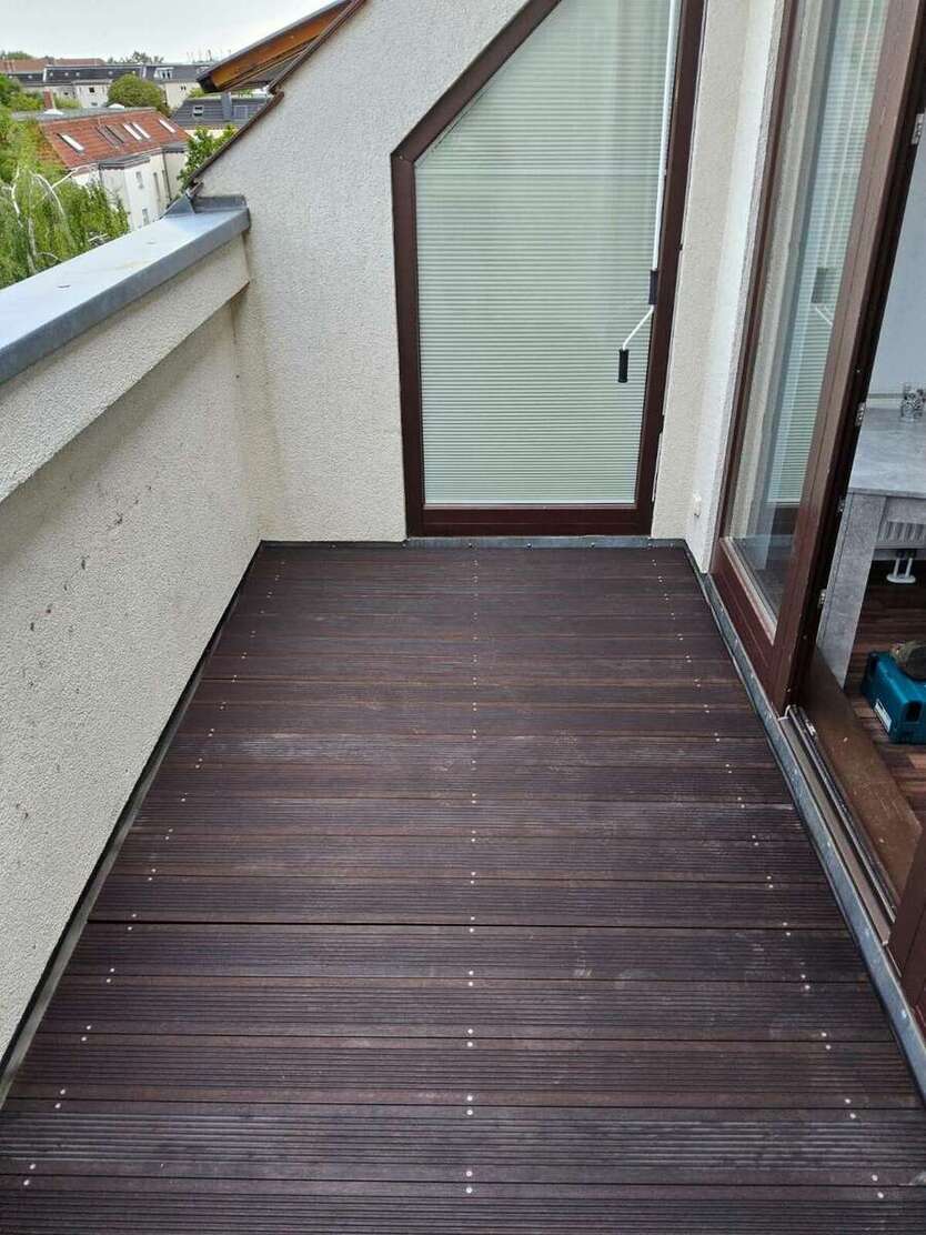 vermietete Eigentumswohnung mit Dachterrasse in Leipzig- Gohlis 3 zimmer