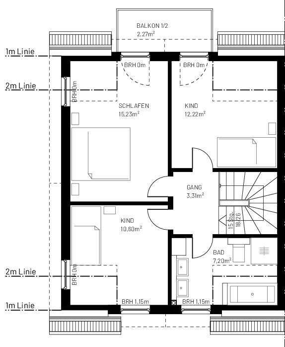Gepflegte Doppelhaushälfte mit Keller und Stellplatz zwischen Halle (Saale) und Leipzig 4 zimmer