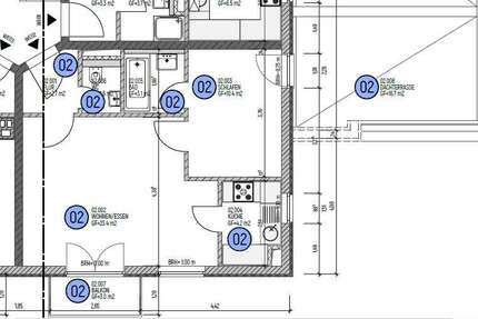 Eigentumswohnung provisionsfrei vom Eigentümer inklusive Tiefgaragenstellplatz 2 zimmer