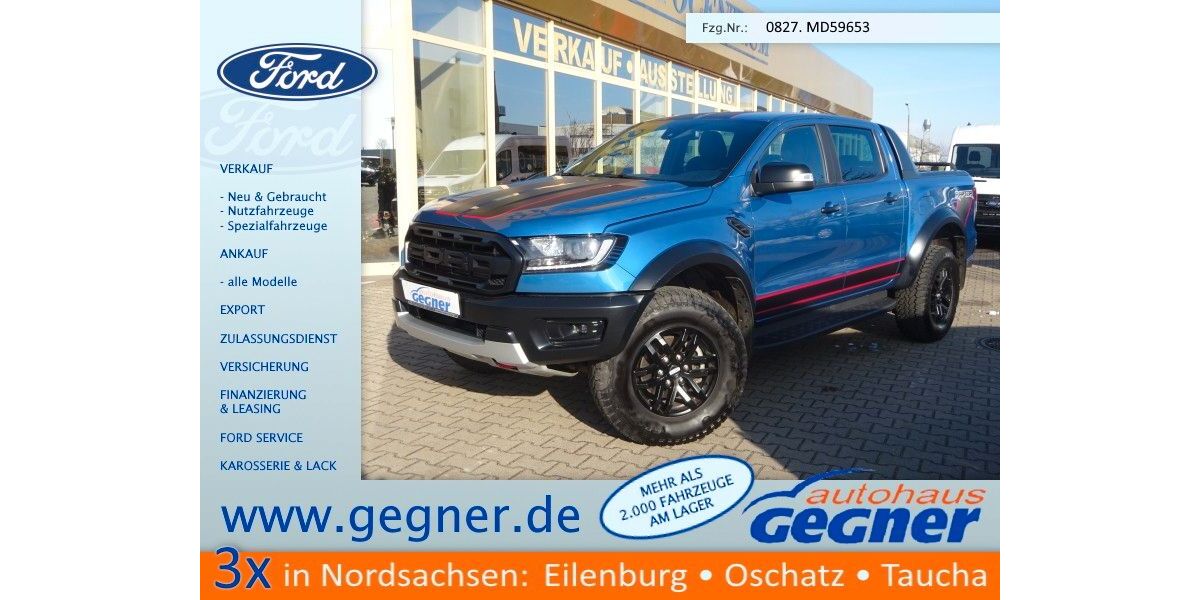 Ford Ranger 62.586 km 37.840 &euro; Eilenburg 04838