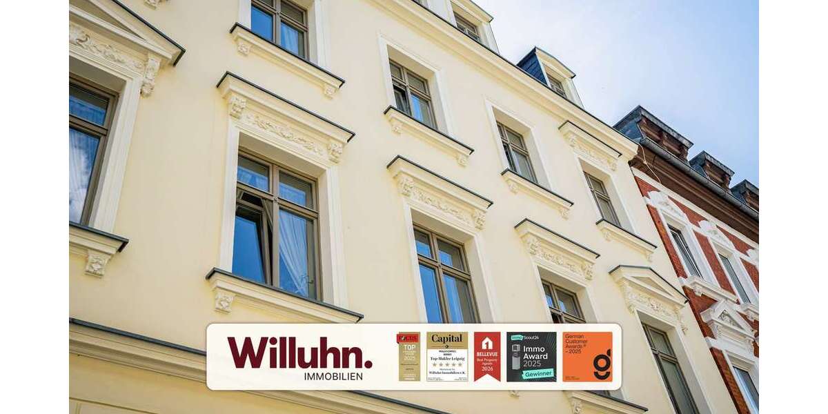 Etagenwohnung Leipzig Mitte - 4 Zimmer, 100 m&sup2;, 335.000&euro; | Angebot:24436372