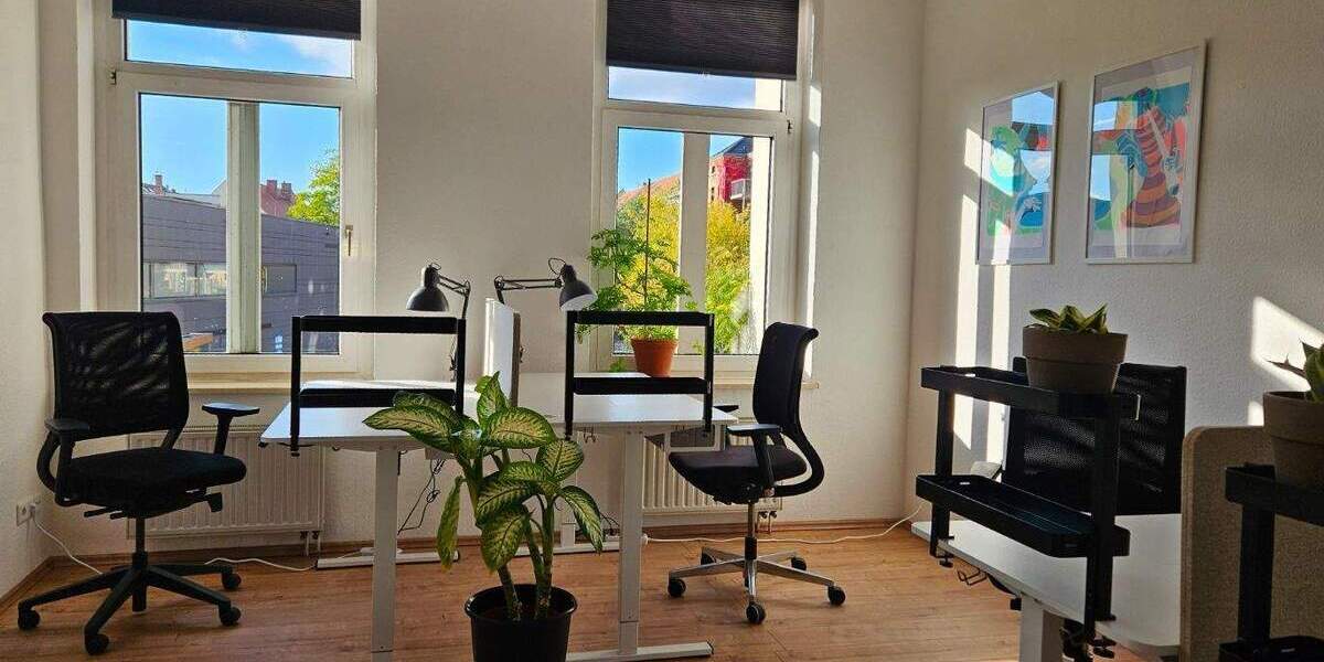 Flexibles, möbliertes Einzelbüro im CONTORHAUS Leipzig - sofort verfügbar zimmer