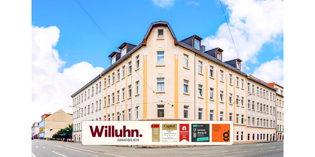Etagenwohnung Leipzig Nordwest - 3 Zimmer, 64 m&sup2;, 670&euro; | Angebot:26664440