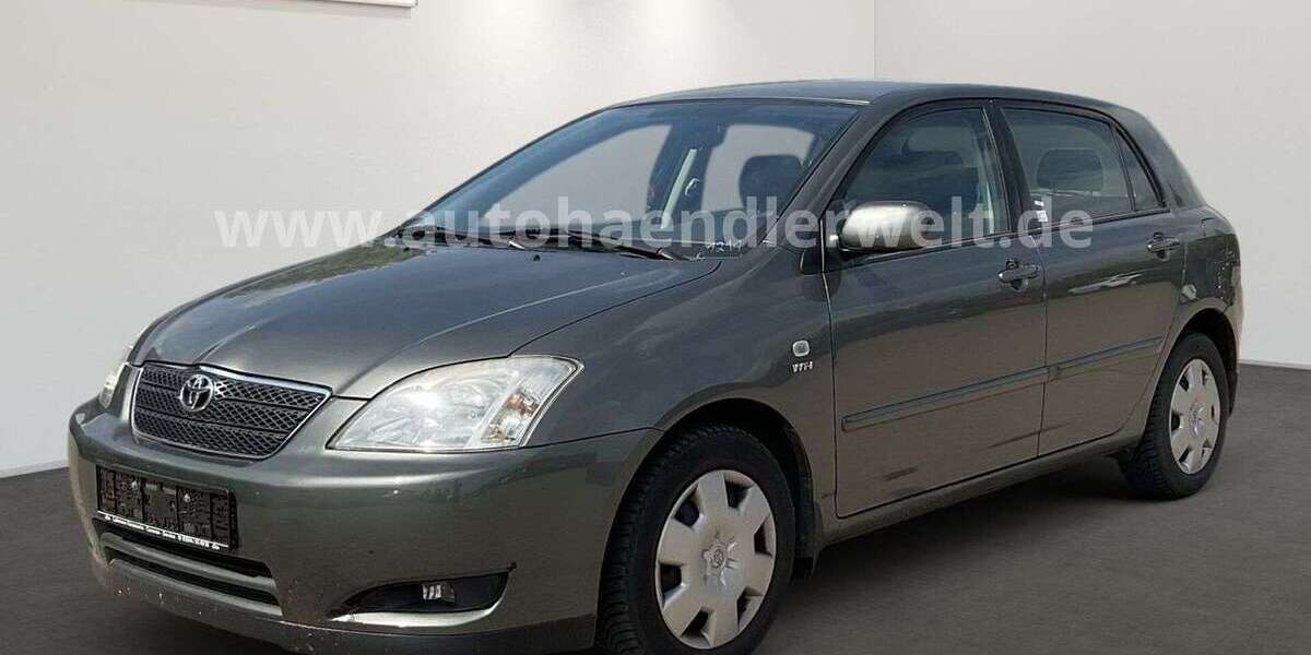 Toyota Corolla 60.901 km 3.999 &euro; Sandersdorf-Brehna 06796