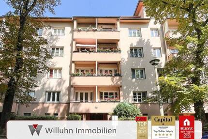 Neu sanierte 2,5-Raum-Wohnung mit Balkon in ruhiger Seitenstraße 2 zimmer