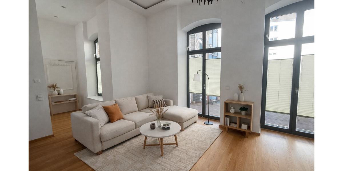 Etagenwohnung Leipzig Zentrum-Süd - 2 Zimmer, 62 m&sup2;, 250.000&euro; | Angebot:26380024